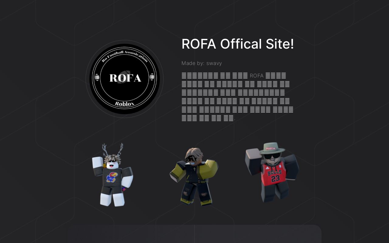 ROFA Official Site